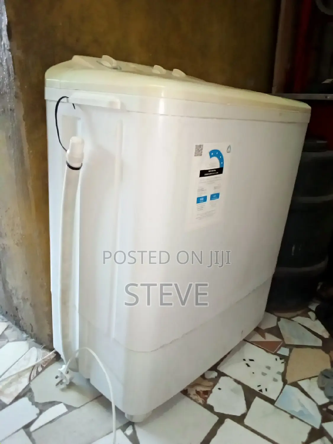Exuk 7kg Twintub Washing Machine,(Wash,Rinse Dry) Very Clean