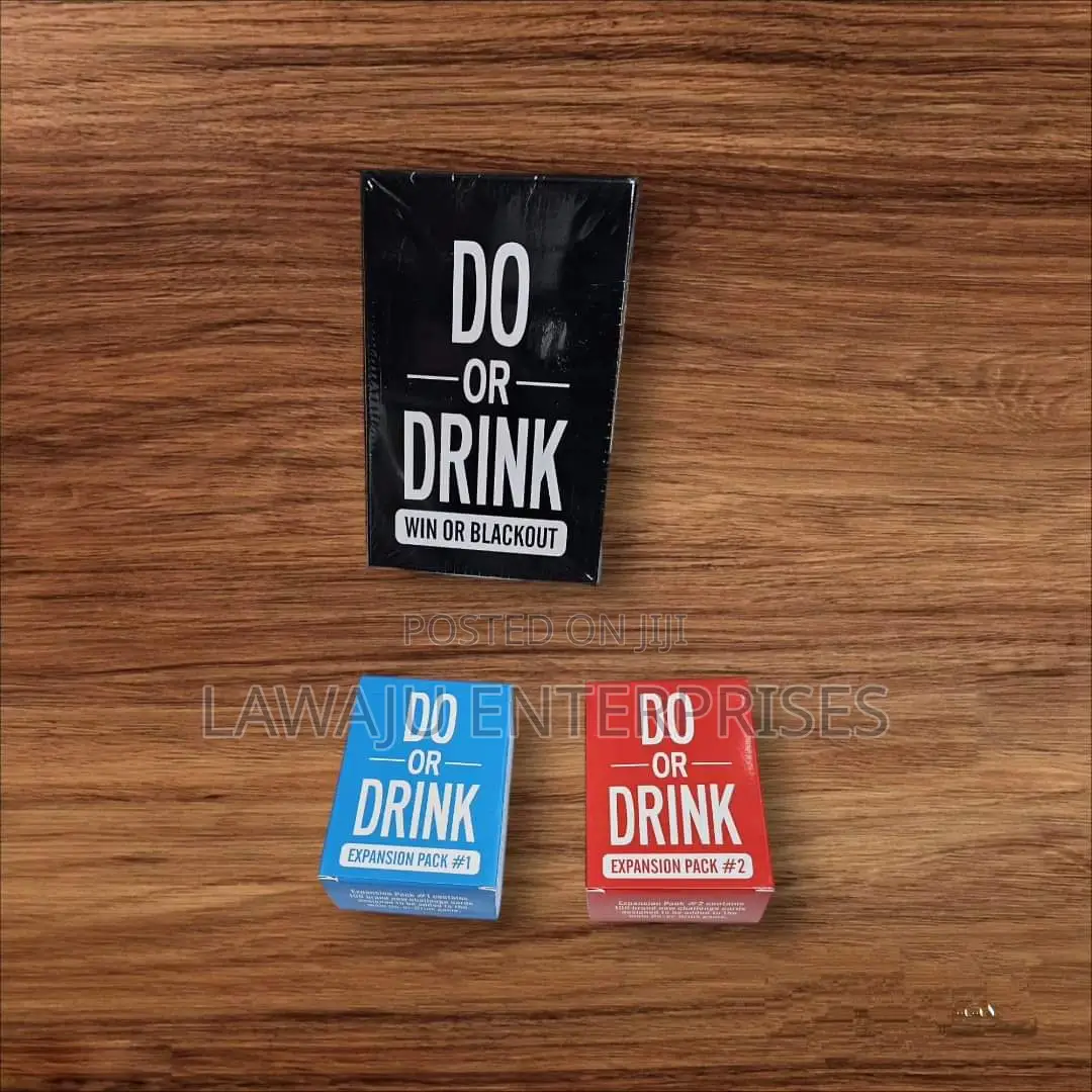 Do or Drink Card Game Combo Set