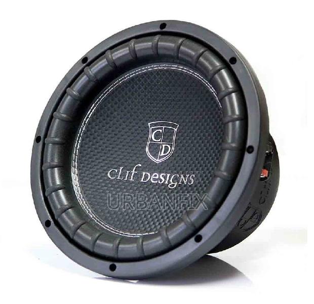 1200 Watts 12 Inch Clif Designs Double Coil Subwoofer