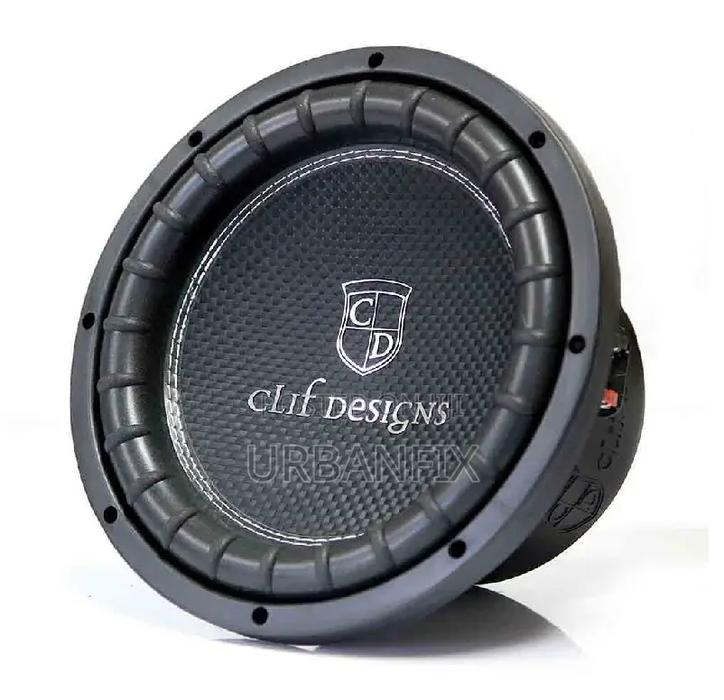 1200 Watts 12 Inch Clif Designs Double Coil Subwoofer