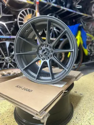 KH Gray 17 Inch Offset Rims Set Universal