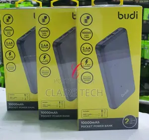 Budi PB802B Pocket Power Bank With Type C Charger