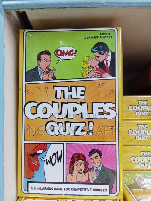 New Couples Quizzes Card Game - main view