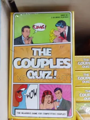 New Couples Quizzes Card Game