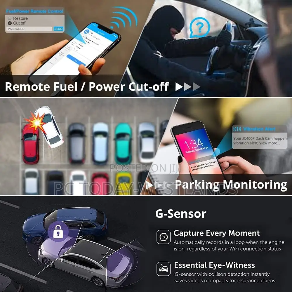 Jimi Jc400p 4g Wifi Dual Gps,Live Video 24h Remote Monitor,
