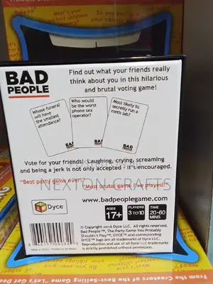 Bad PEOPLE Cards Game