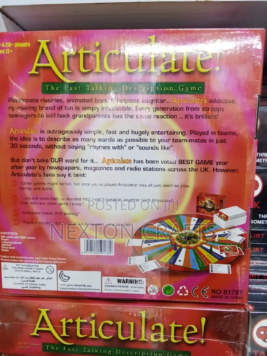 Articulate Board Game