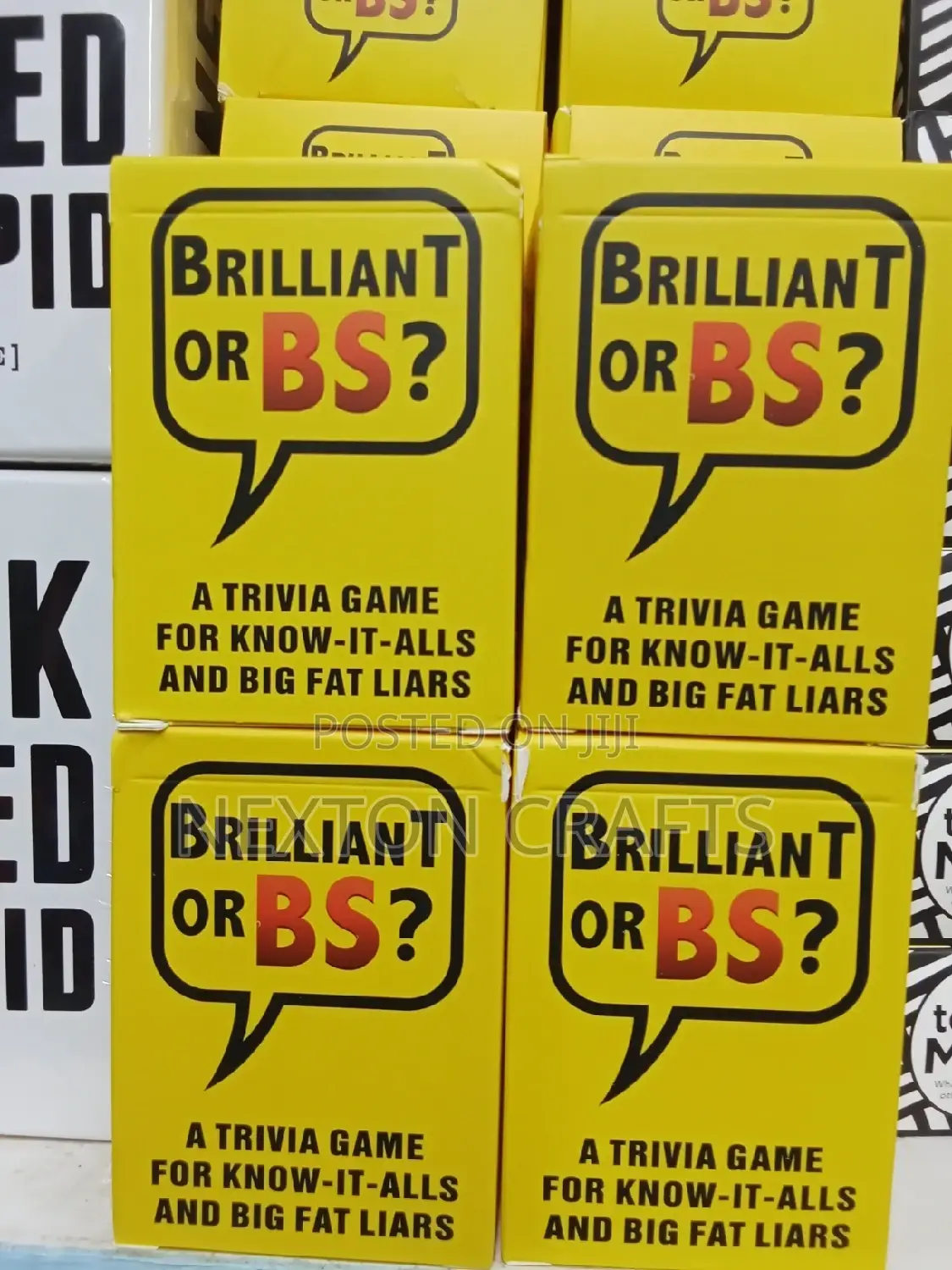 New Brilliant BS Cards Game