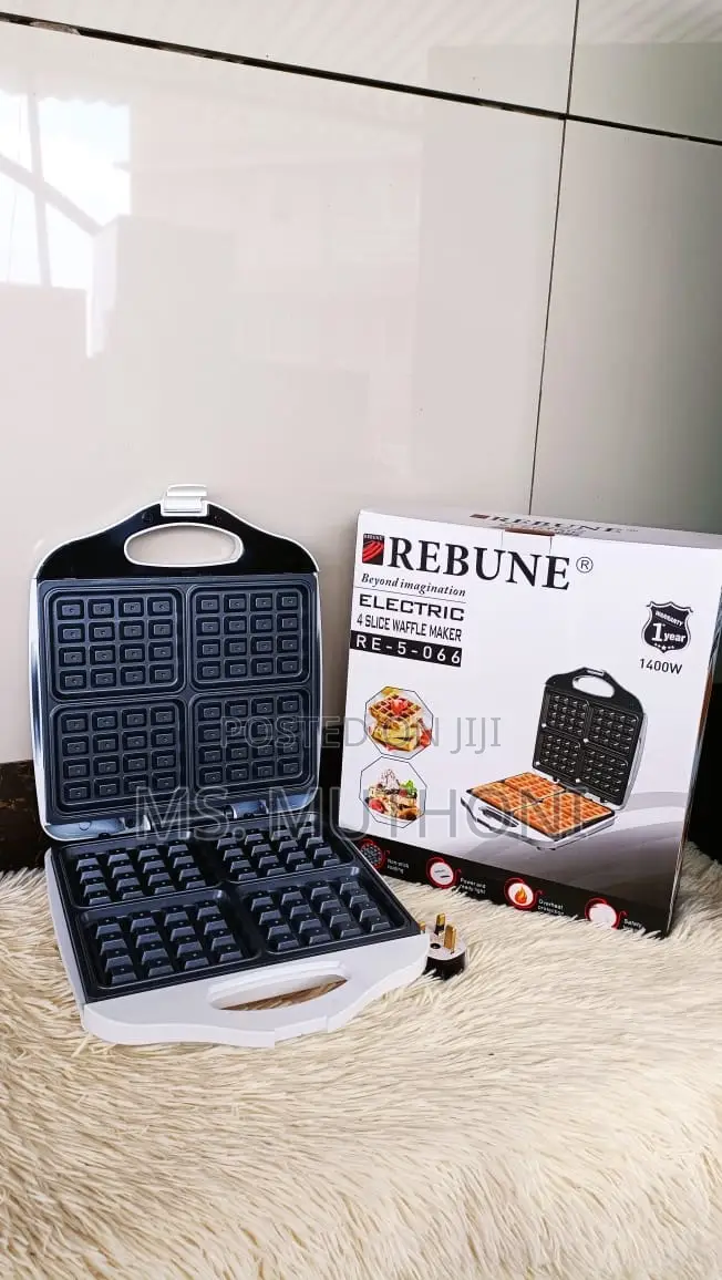 4 Slot Rebune Waffle Makers