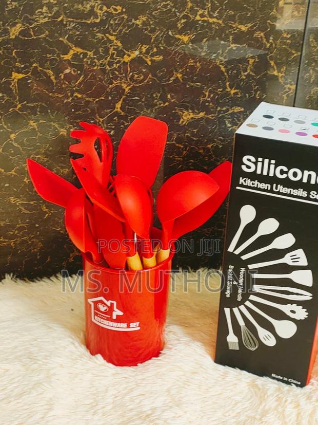 Original Silicon Spoons With Wooden Handles* - thumbnail 6