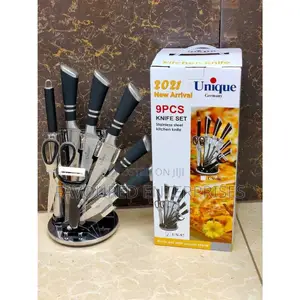 UNIQUE Knife Set of 9pcs High Quality