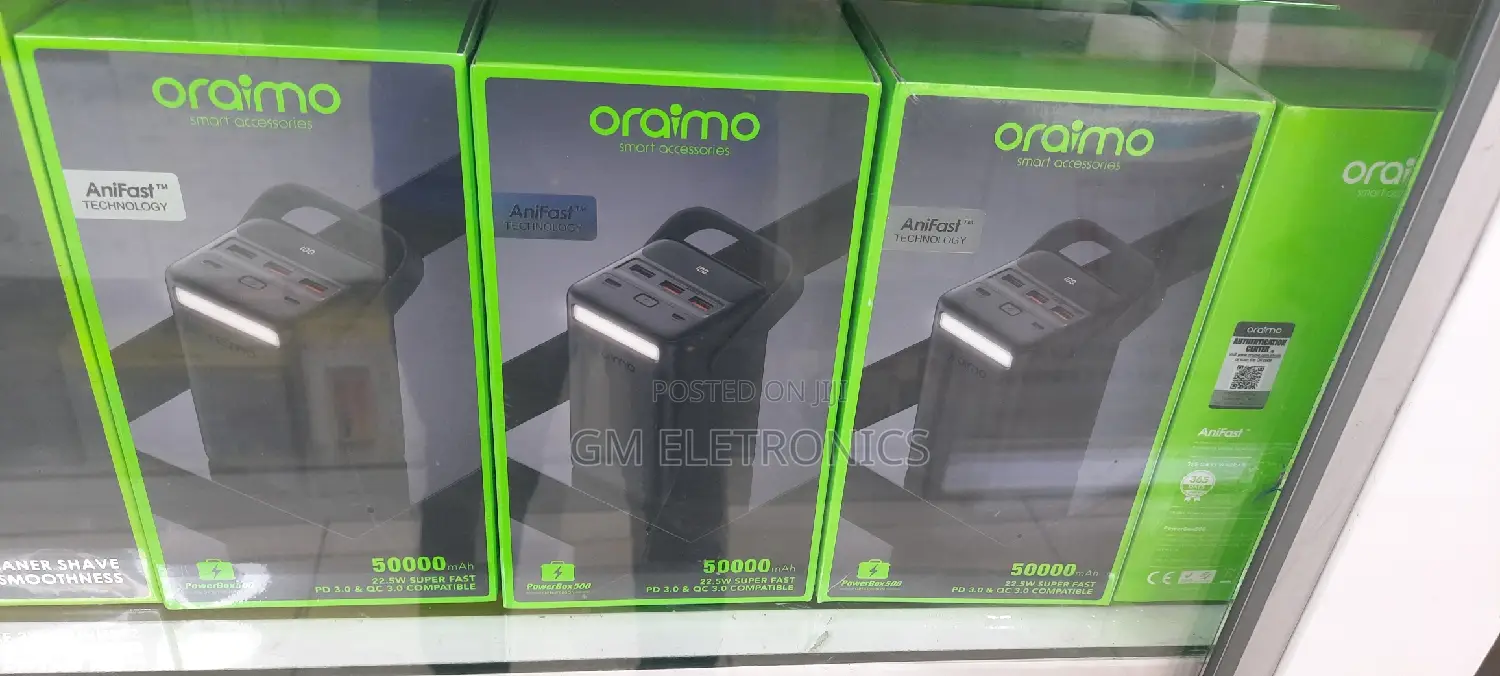 Brand New 50000mah Portable Powerbank With Flash Light.