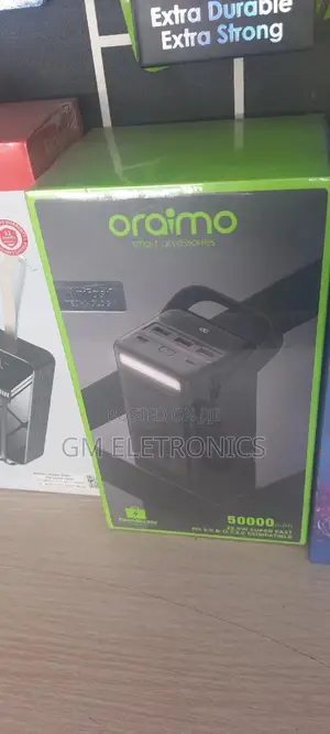Brand New 50000mah Portable Powerbank With Flash Light.
