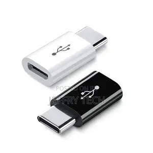 3.1 USB-C Type C Male to Micro USB Female Adapter Black
