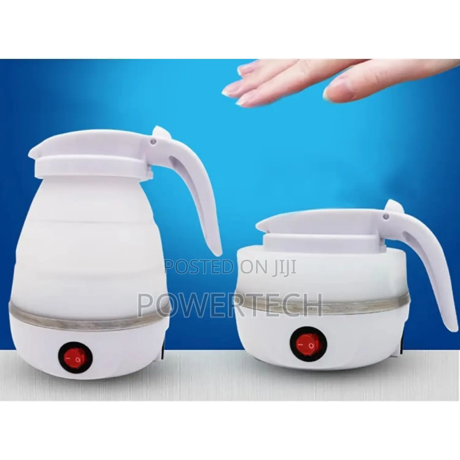 Portable Foldable Collapsible Electric Travel Kettle