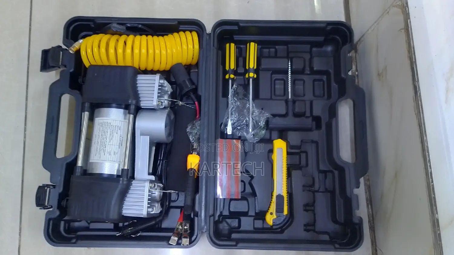 Brand New 2- Cylinder Air Compressor With Kit