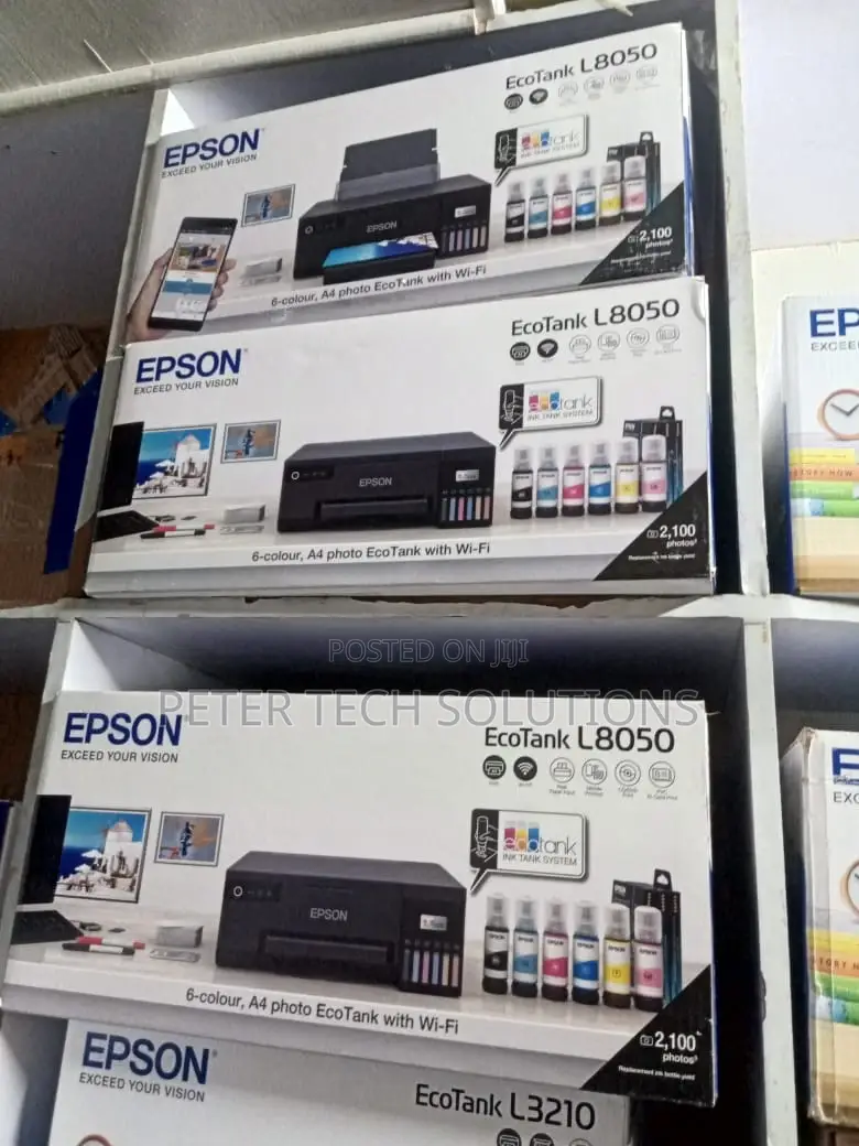 Wi-Fi Ink Tank Photo Printer EPSON L8050