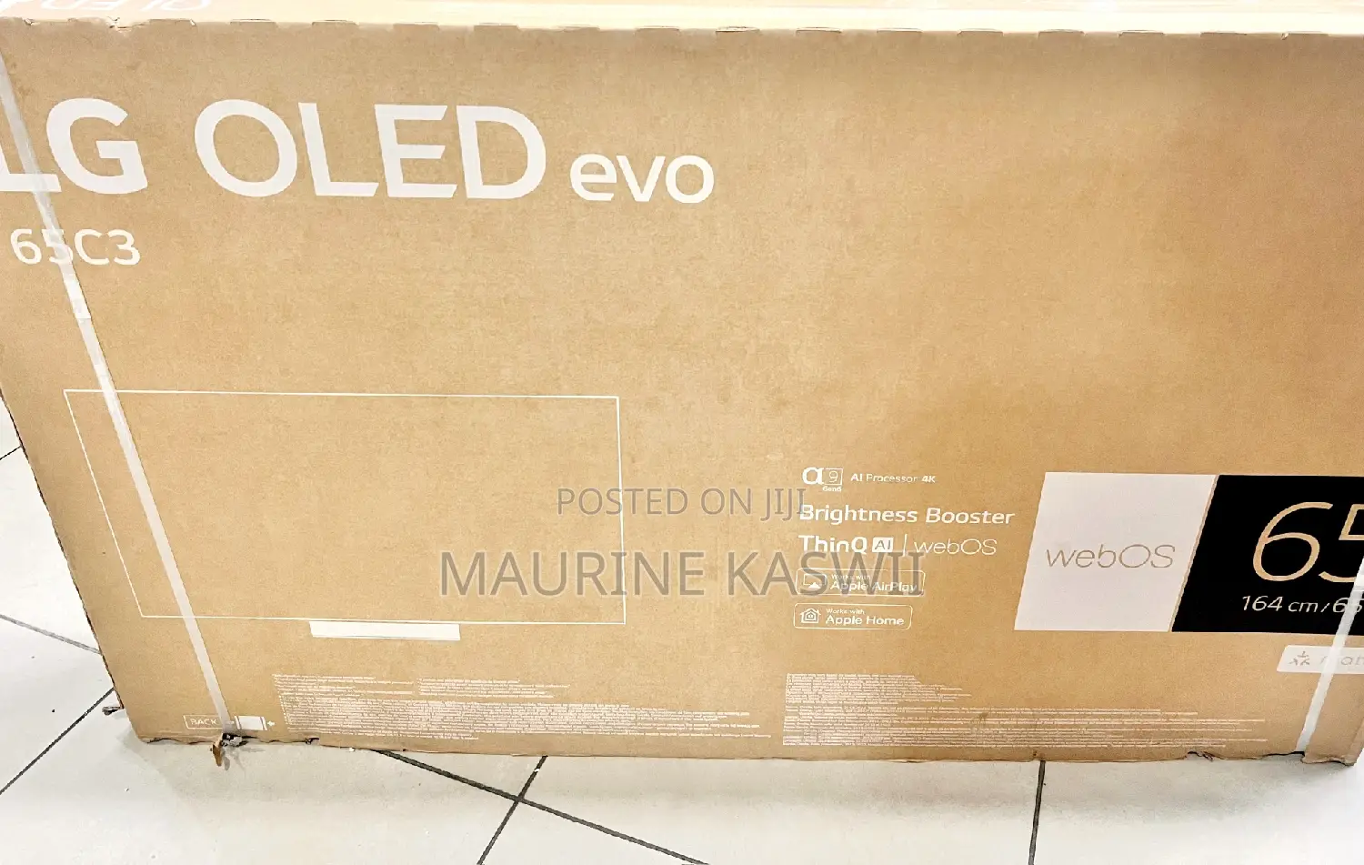 Lg 65" Oled Tv Oled65c36la -, Webos, Smart Ai Thinq by Lg