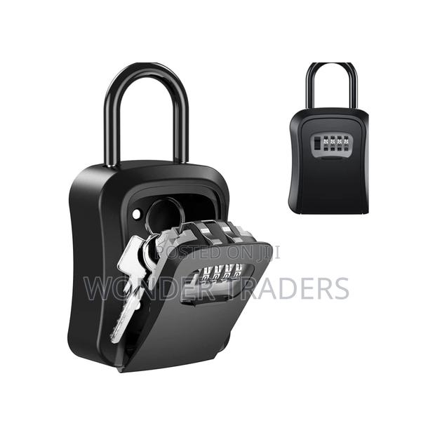 Key Lock Box, Wall Mounted Key Safe Box - main view