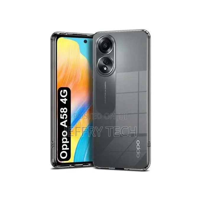 Clear Case Cover for A58 4G