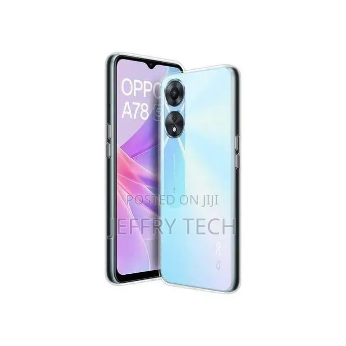 Clear Case Cover for Oppo A78 4G