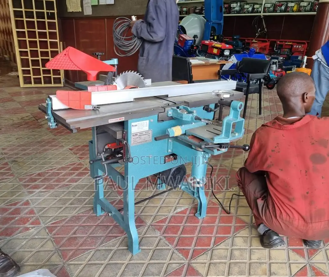 Heavy Duty Combined Wood Working Machine, 8 in 1 Functions.