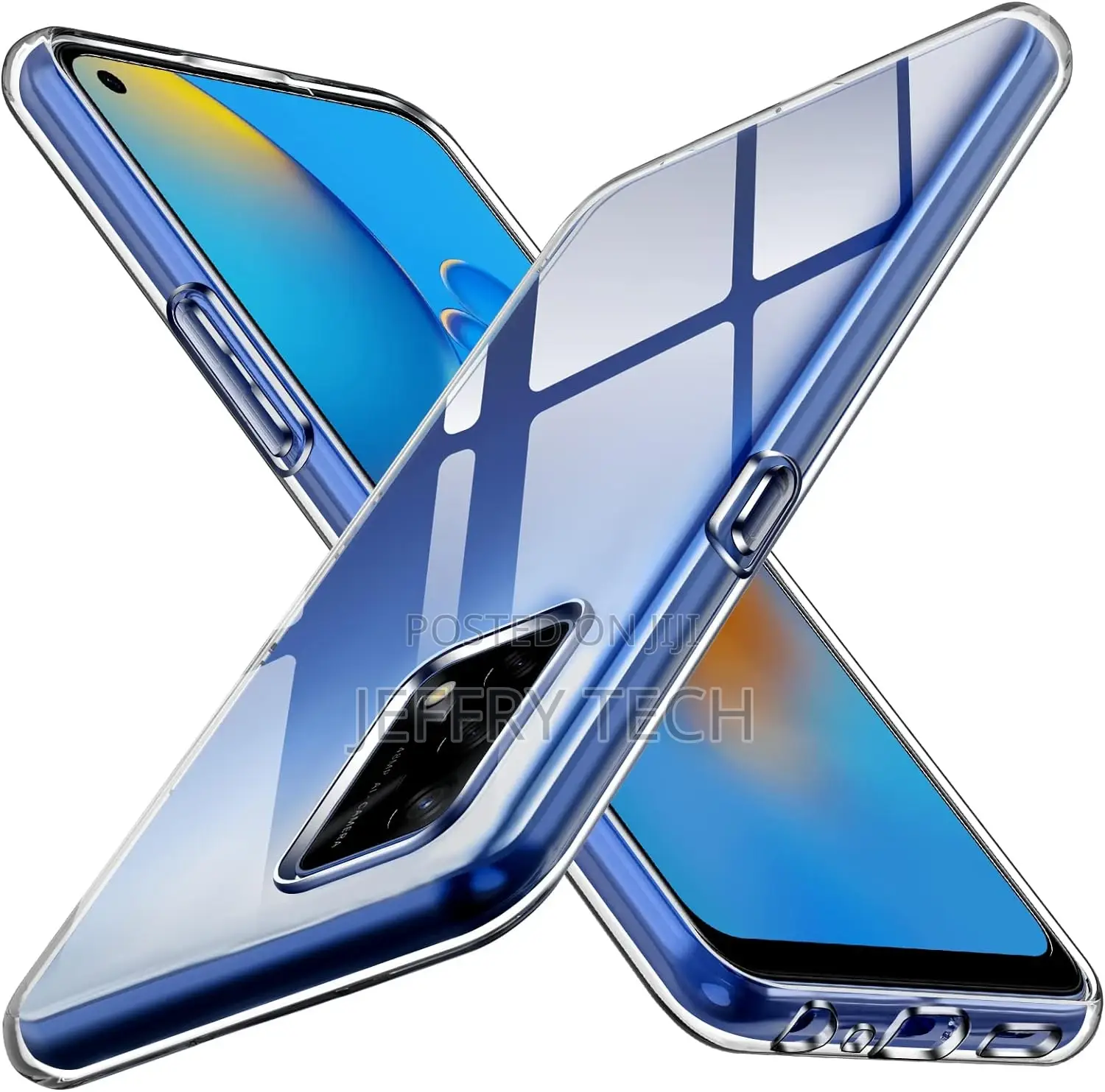 Clear Case for Oppo Reno 6 Lite, Ultra Transparent Protecti