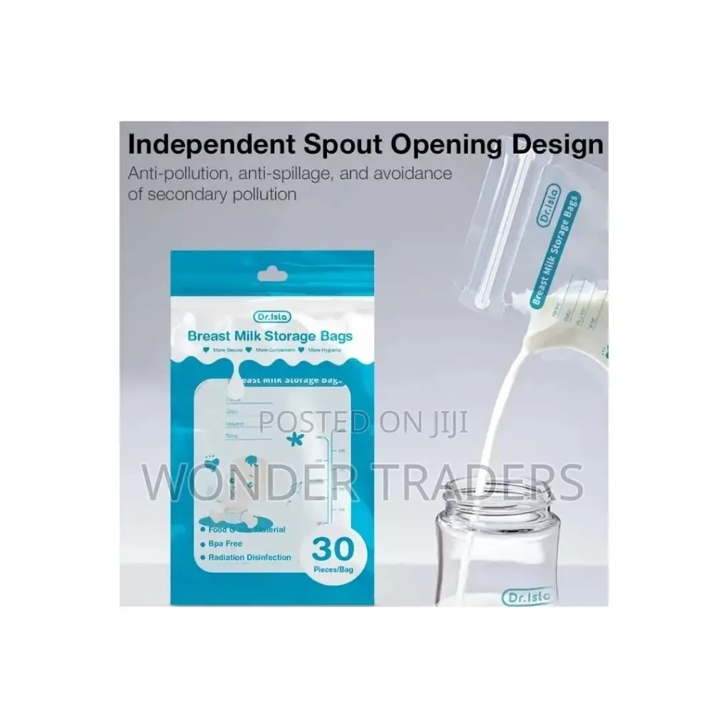 *30pcs Breast Milk Freezer Bags 250ml Each*