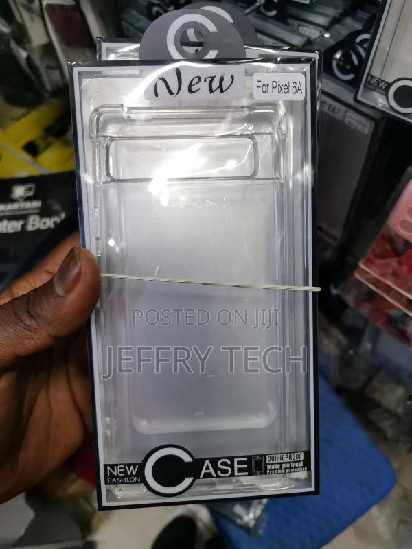 Clear Case for Google Pixel 6a, Aquaflex Semi-Flexible TPU [