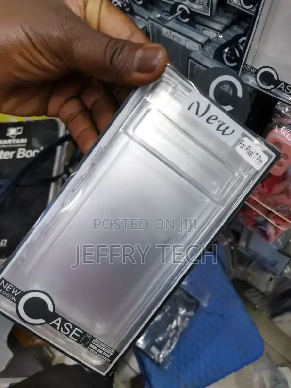 KIOMY Google Pixel 7 Pro Case Diamond Clear With Hybrid Anti