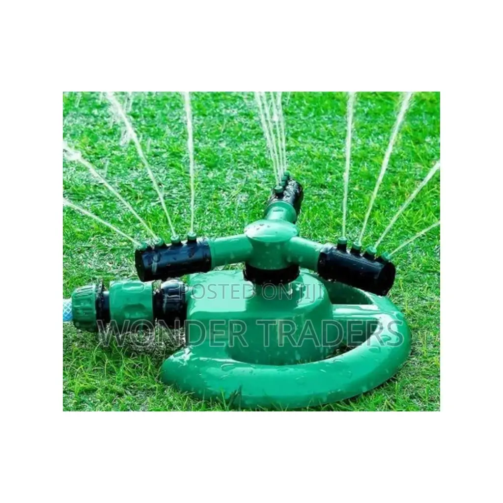 *3 Arm 3600 Auto-Rotating Water Garden Sprinkler
 *
