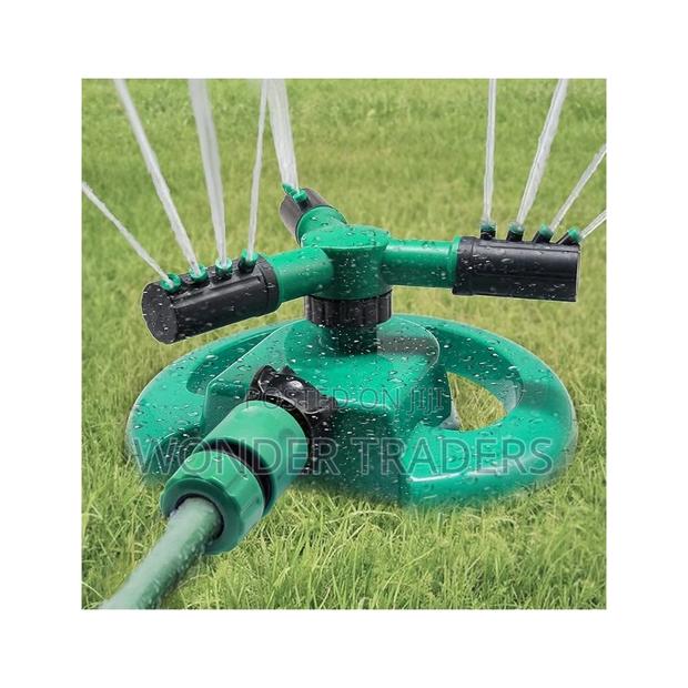 *3 Arm 3600 Auto-Rotating Water Garden Sprinkler * - thumbnail 3
