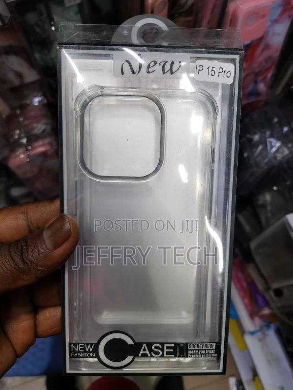 Shock Proof Back Cover Case Compatible With iPhone 15 Pro - main view