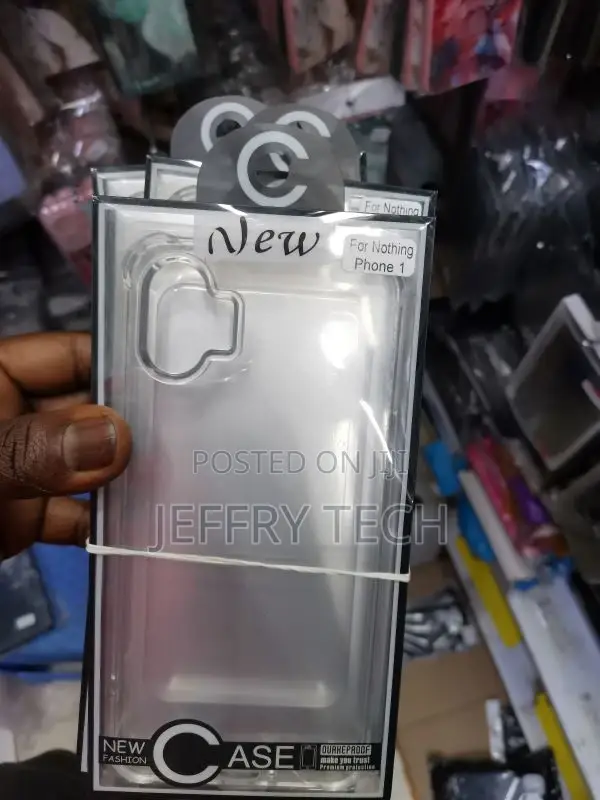 Transparent Back Case Cover for Nothing Phone 1/Nothing 1 Ul