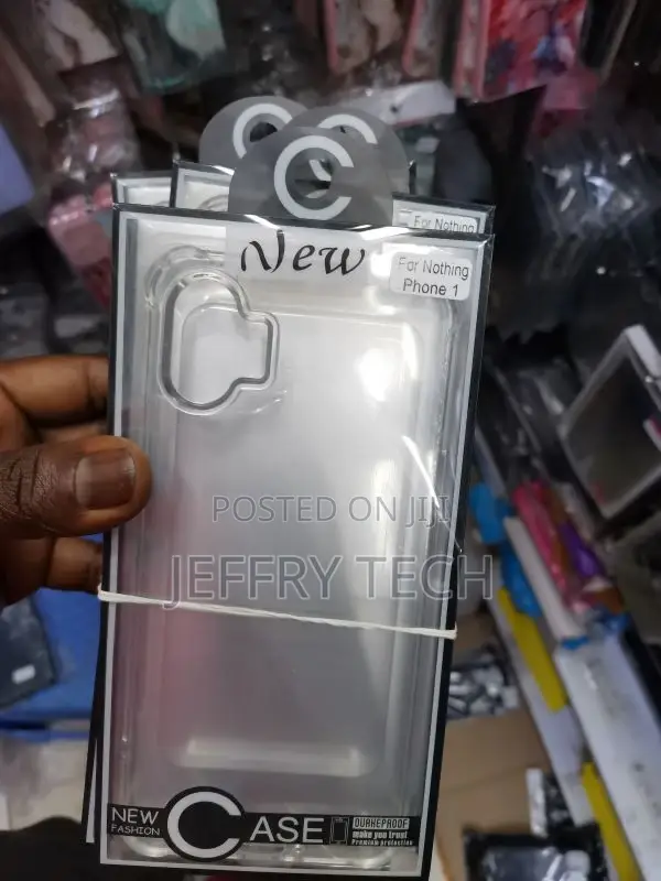 Transparent Back Case Cover for Nothing Phone 1/Nothing 1 Ul