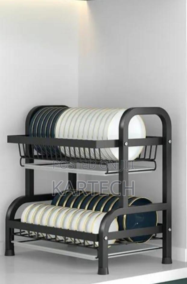 2 Tier High Quality Carbon Steel Dish Rack