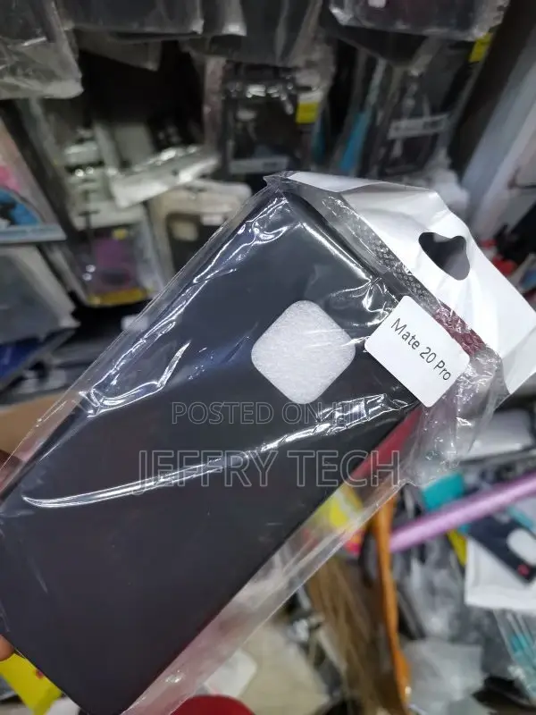 Huawei Mate 20 Pro Silicone Case, Slim Silicone Rubber Shock
