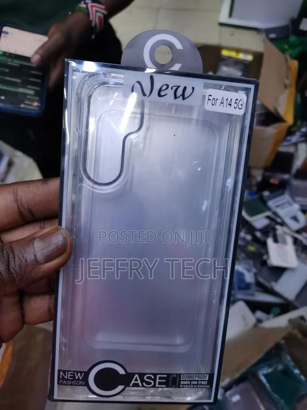 Samsung Galaxy A14 5G Mobile Phone Case, Transparent Soft Si - main view