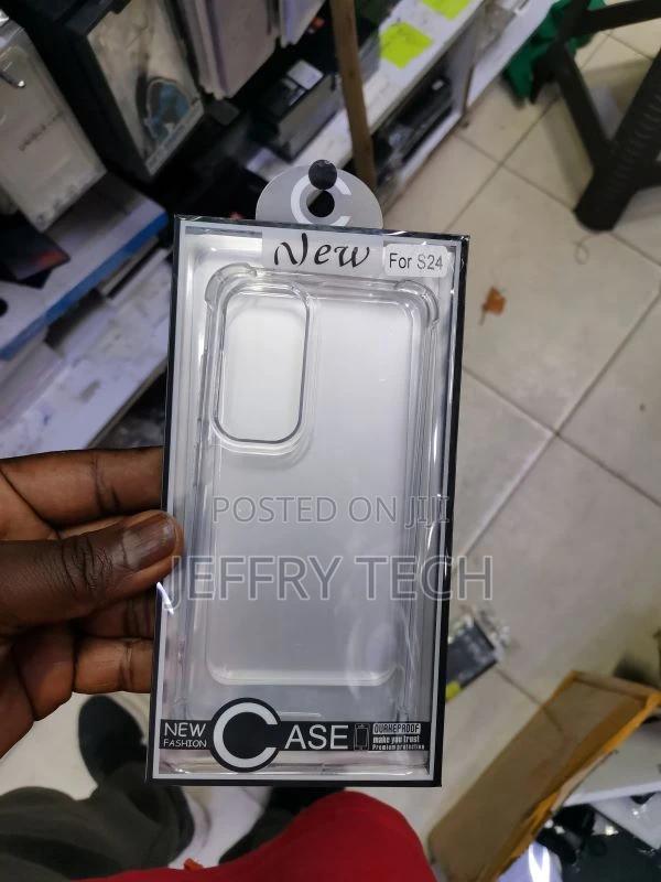 Lion Crystal Clear Case for Samsung Galaxy S24 Series - main view