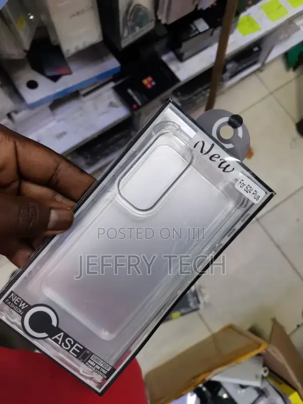 Clear Case for Samsung Galaxy S24 Plus Cover, Ultra Slim Tra
