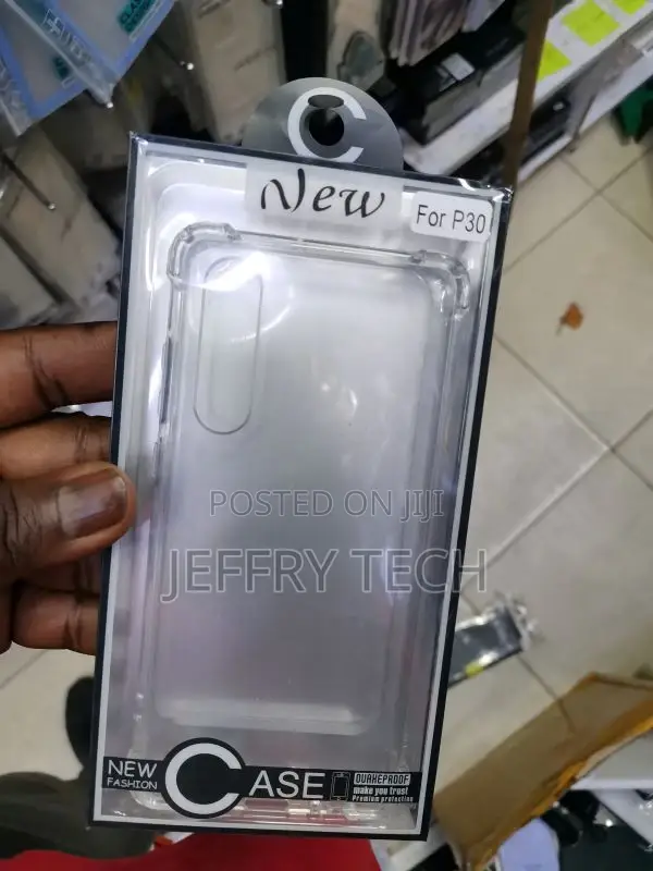 Huawei P30 Case - Silicone Clear