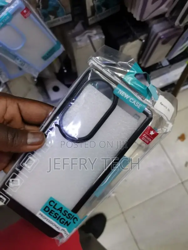 Transparent Case With Silicone Frame Cover for Oppo Reno 10