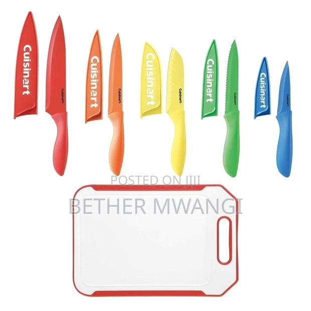 Cuisinart Knife Set and Cutting Board in Kenya. - main view
