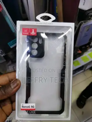 Thegiftkart Back Cover for Oppo Reno 6 5G (TPU, Polycarbonat