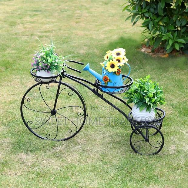 Tricycle Flower/Plant Stand - main view