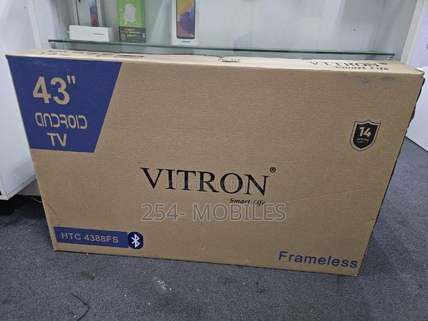 Vitron 43′′ (2024 Model) Frameless Smart Android Full Hd Tv - thumbnail 2