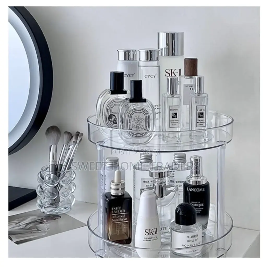 Two Layer 360 Rotation Cabinet