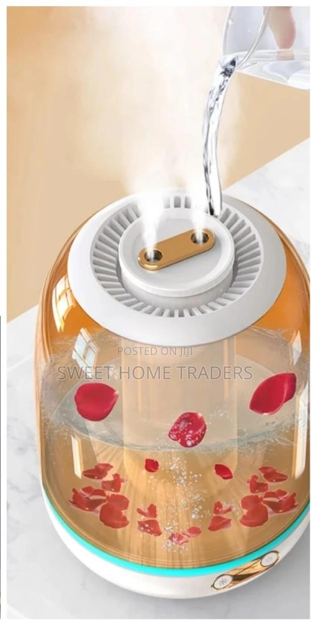 *Ultrasonic Air Humidifier With Ambient Lamp