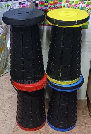Stool Portable Telescoping Folding Stool, 