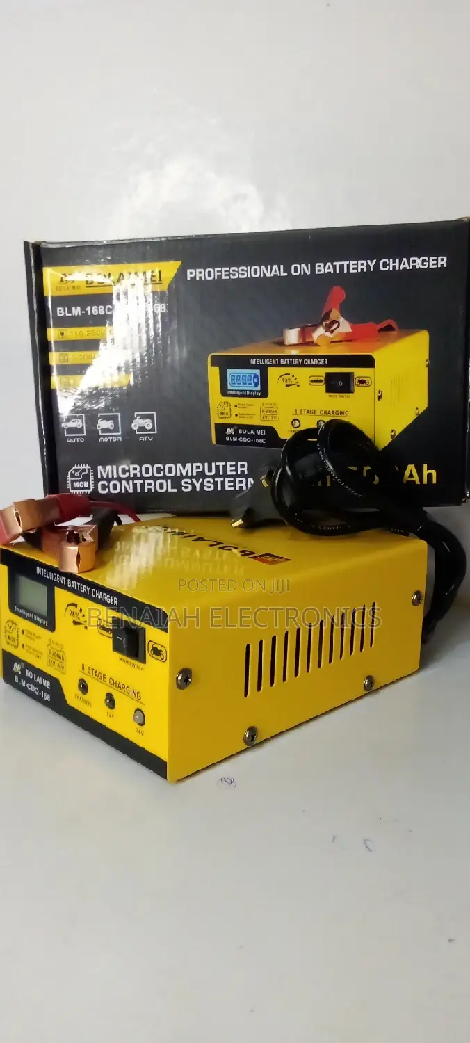Automatic Motorcycle/Lead Acid Battery Charger